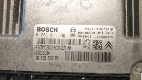 Bosch EDC16 1.4 1.6 HDI ECU - Image 15
