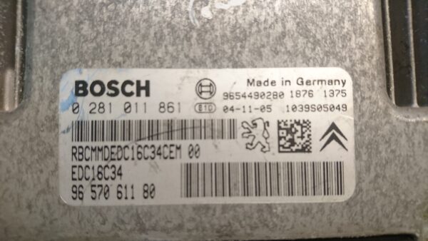 Bosch EDC16 1.4 1.6 HDI ECU - Image 5